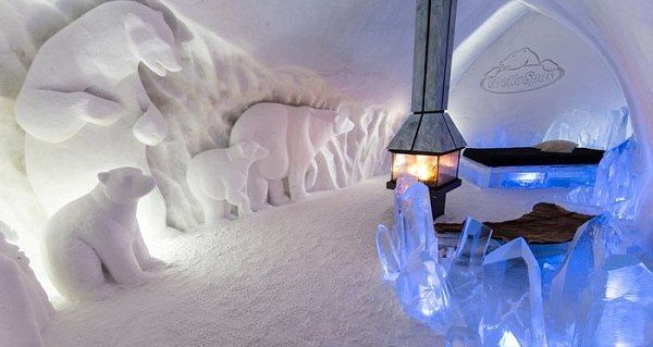 هتل های یخی قطب جنوب